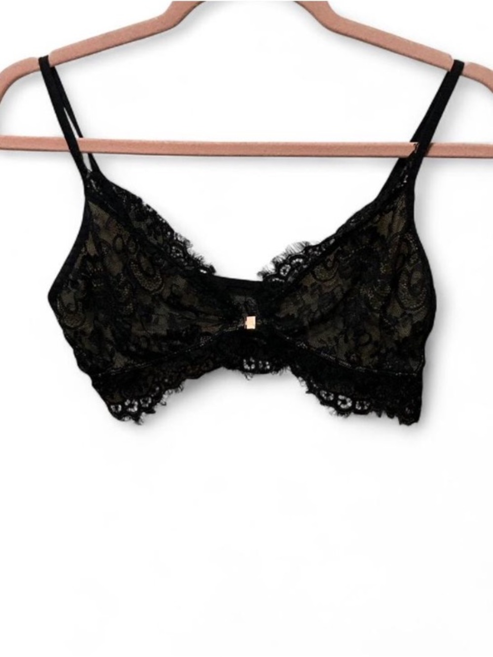 Free People Me To We Black Lace Bralette - Women Intimates & Sleepwear
